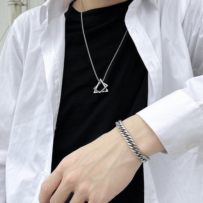 Irregular - shaped necklace